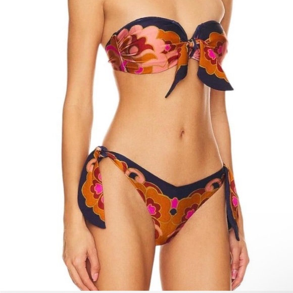 Zimmermann Multicolor Floral Bikini Set - Picture 1 of 4